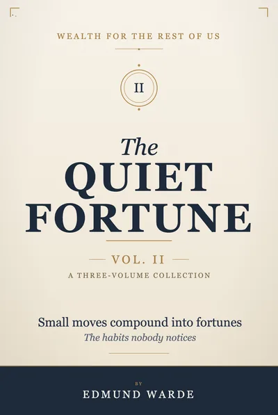 Cover of The Quiet Fortune, Volume II by Edmund Warde