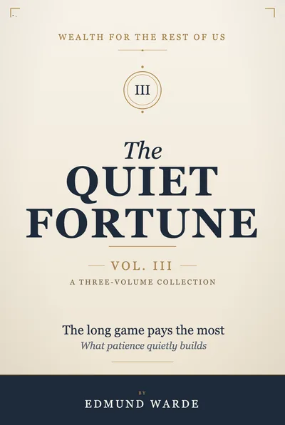 Cover of The Quiet Fortune, Volume III by Edmund Warde